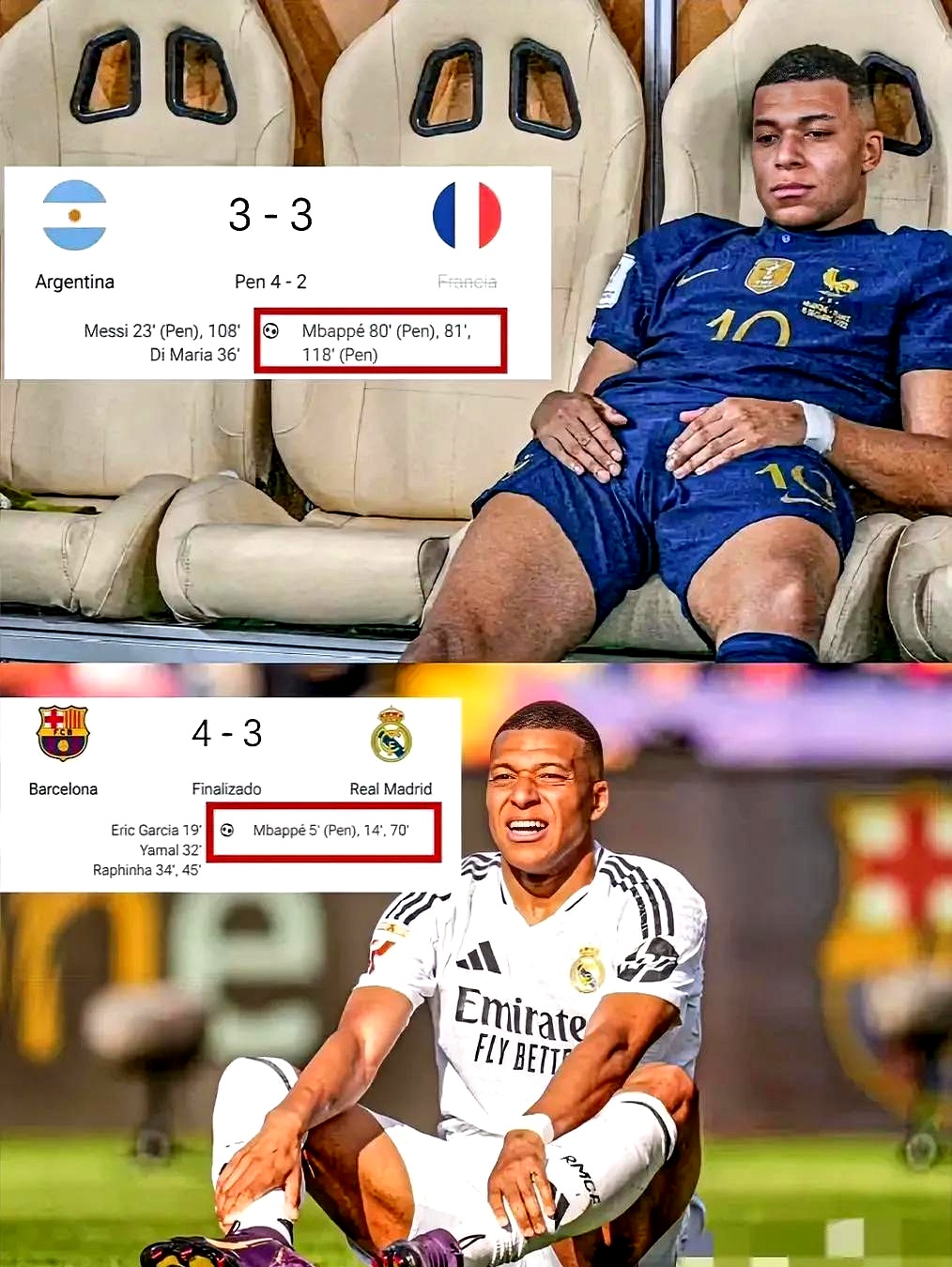 包含阿根廷完胜智利，姆巴佩送出助攻的词条